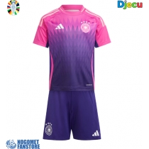 Njemačka Gostujuci Dres za djecu EP 2024 Kratak Rukav (+ Kratke hlače)